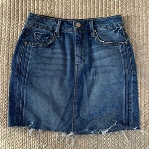 Francescas Denim Mini Skirt